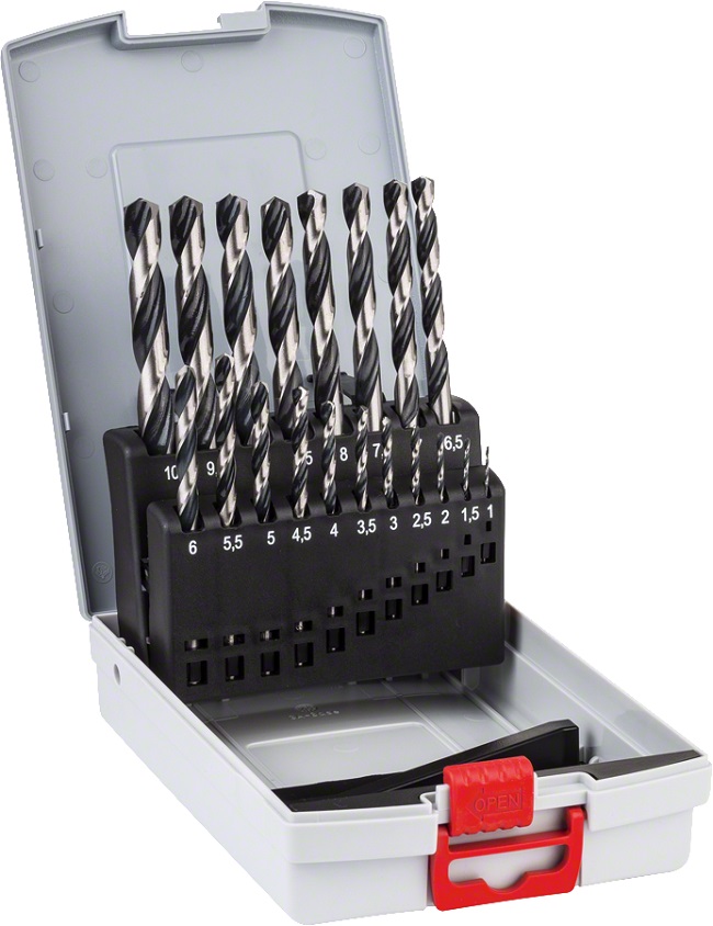 Bosch HSS-kierukkaporanterä PointTeQ 19-os. ProBox