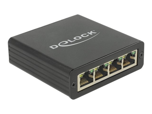 DeLOCK Adapter USB 3.0 > 4 x Gigabit LAN