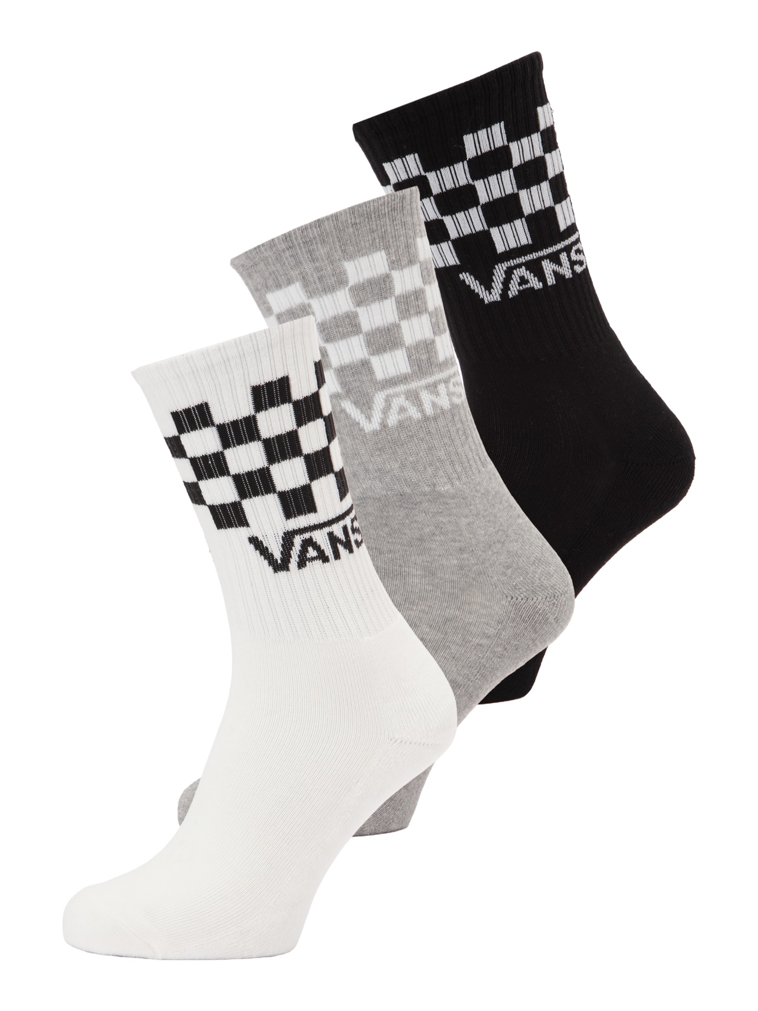Korkeavartiset sukat Vans M CLASSIC CHECK CREW EU XL