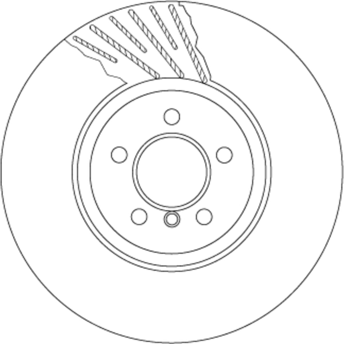 Jarrulevy TRW DF6614S