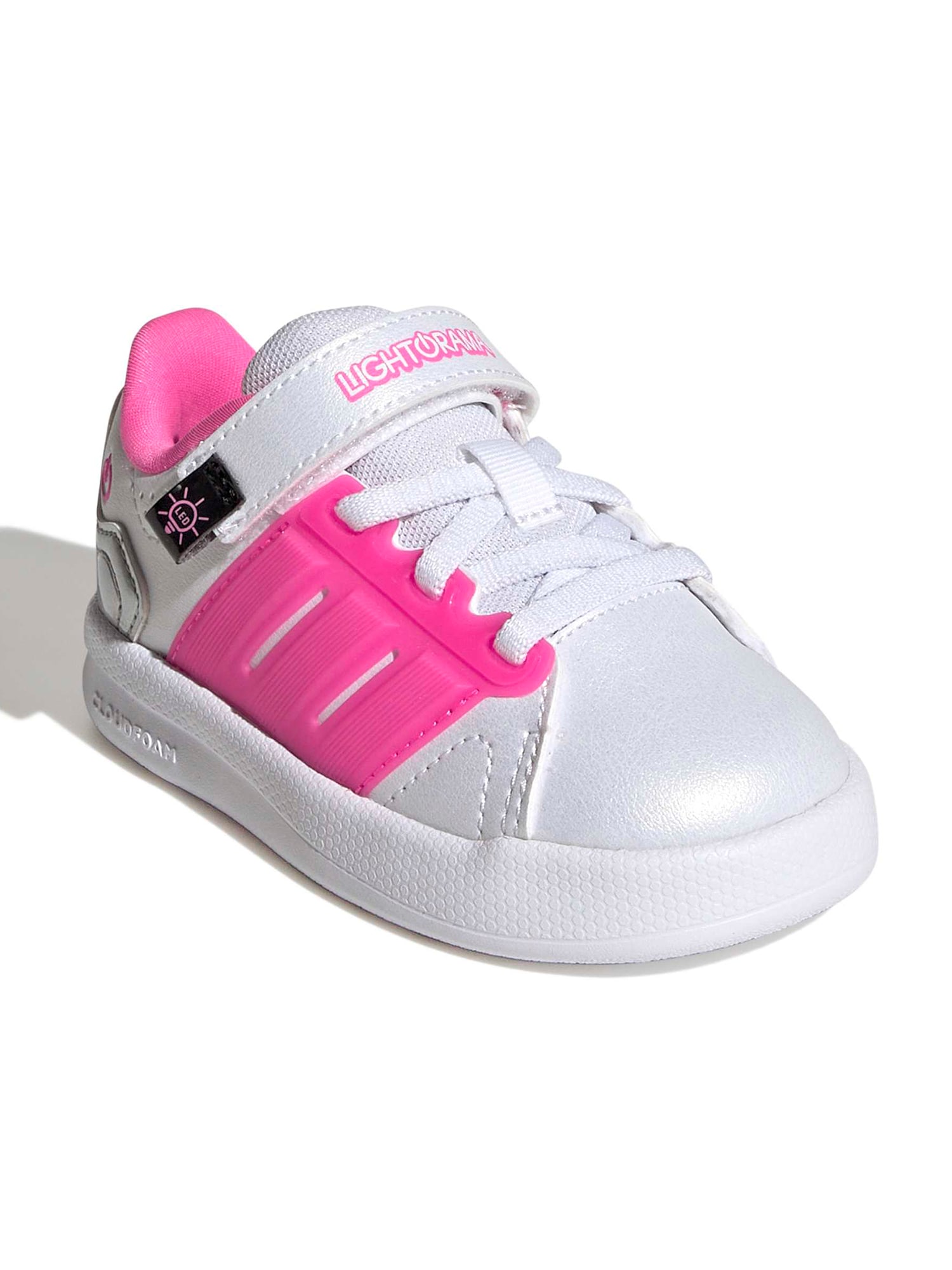 ADIDAS SPORTSWEAR Urheilukengät 'LIGHTORAMA COURT' vaaleanpunainen / valkoinen