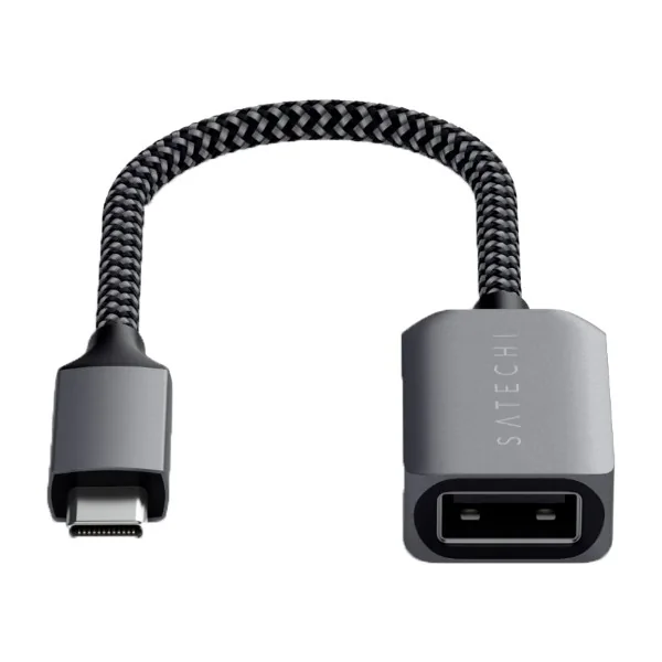 Satechi ST-UCATCM USB-adapterikaapeli, harmaa