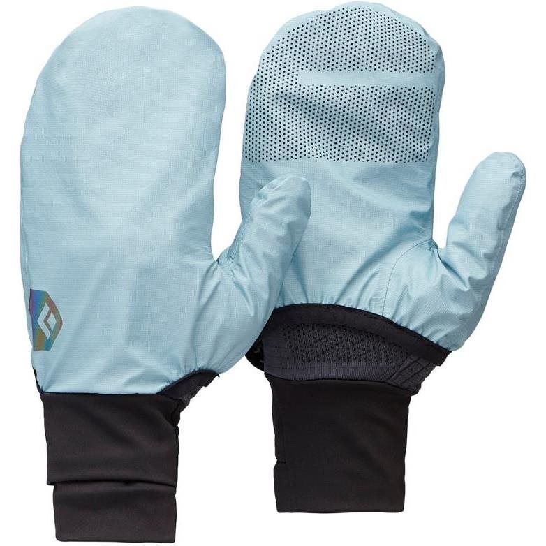 Black Diamond Gridtech Storm HoodGloves Carbon/Glacier - S