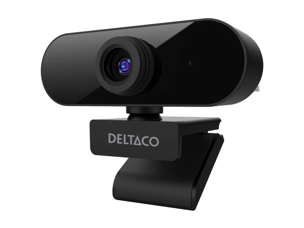 DELTACO W-100 - Konferenssikamera - väri - ääni