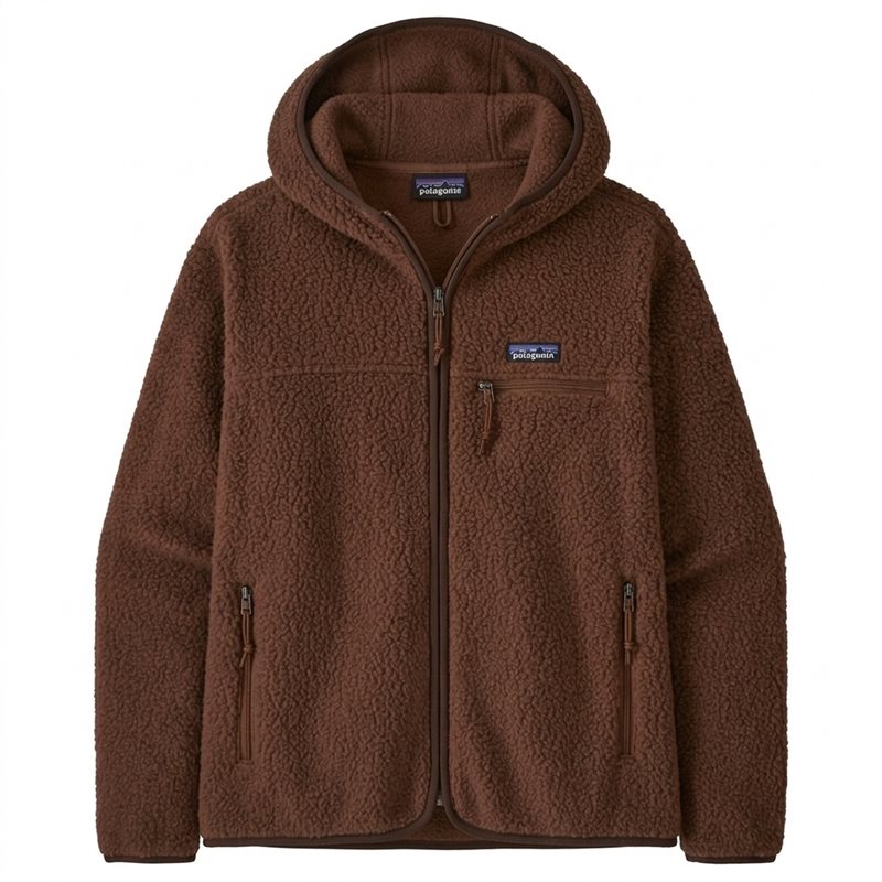 Patagonia W's Retro Pile Hoody Berm Brown - XL