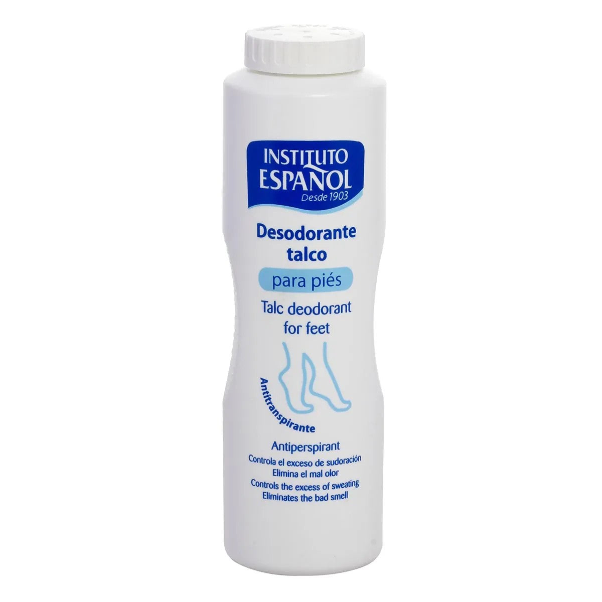 Instituto Español Talc Foot Deodorant 185g
