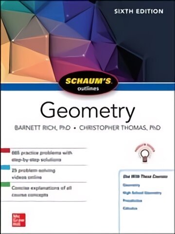 Schaum's Outline of Geometry, Sixth Edition