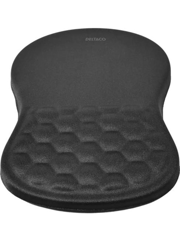 Deltaco MA-0100 -hiirimatto rannetuella, 203x315 mm, musta