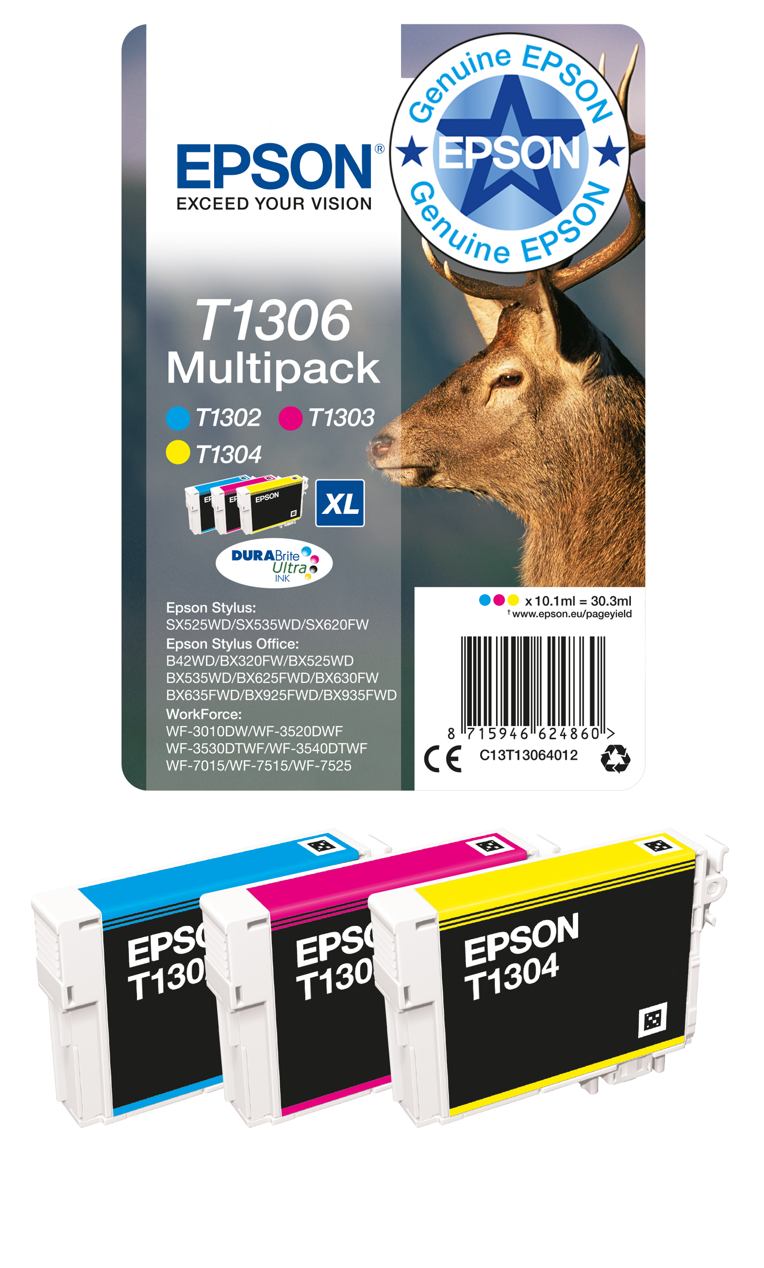 Epson T1306 monipakkaus
