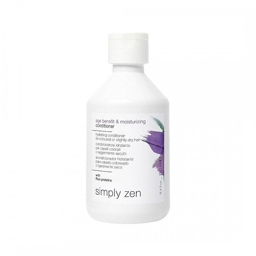 Simply Zen Ikä Benefit kosteuttava hoitoaine värjätyille hiuksille 1000 ml