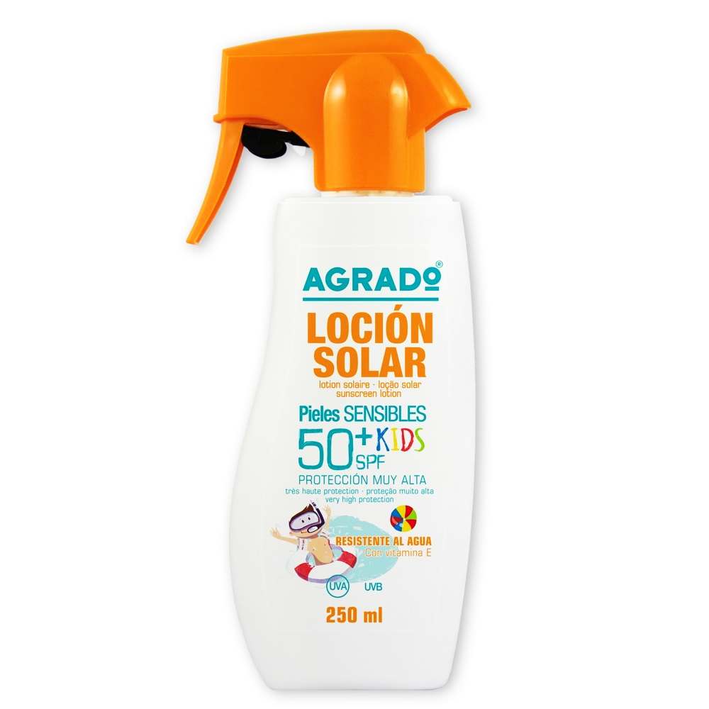 Agrado Spf50 lasten aurinkovoide