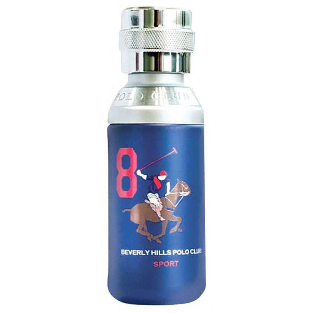 Beverly Hills Polo Club, 1982 - Sport 8, Eau De Toilette, miehille, 100 ml
