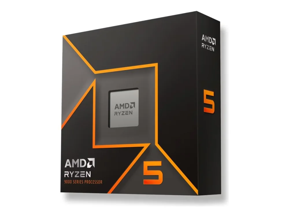 AMD Ryzen 5 9600X 3.9 GHz 38 MB, AM5 -suoritin (WOF)