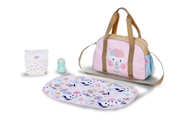 BABY born Changing Bag Flower, Nuken vaippakassi, 3 vuosi/vuosia