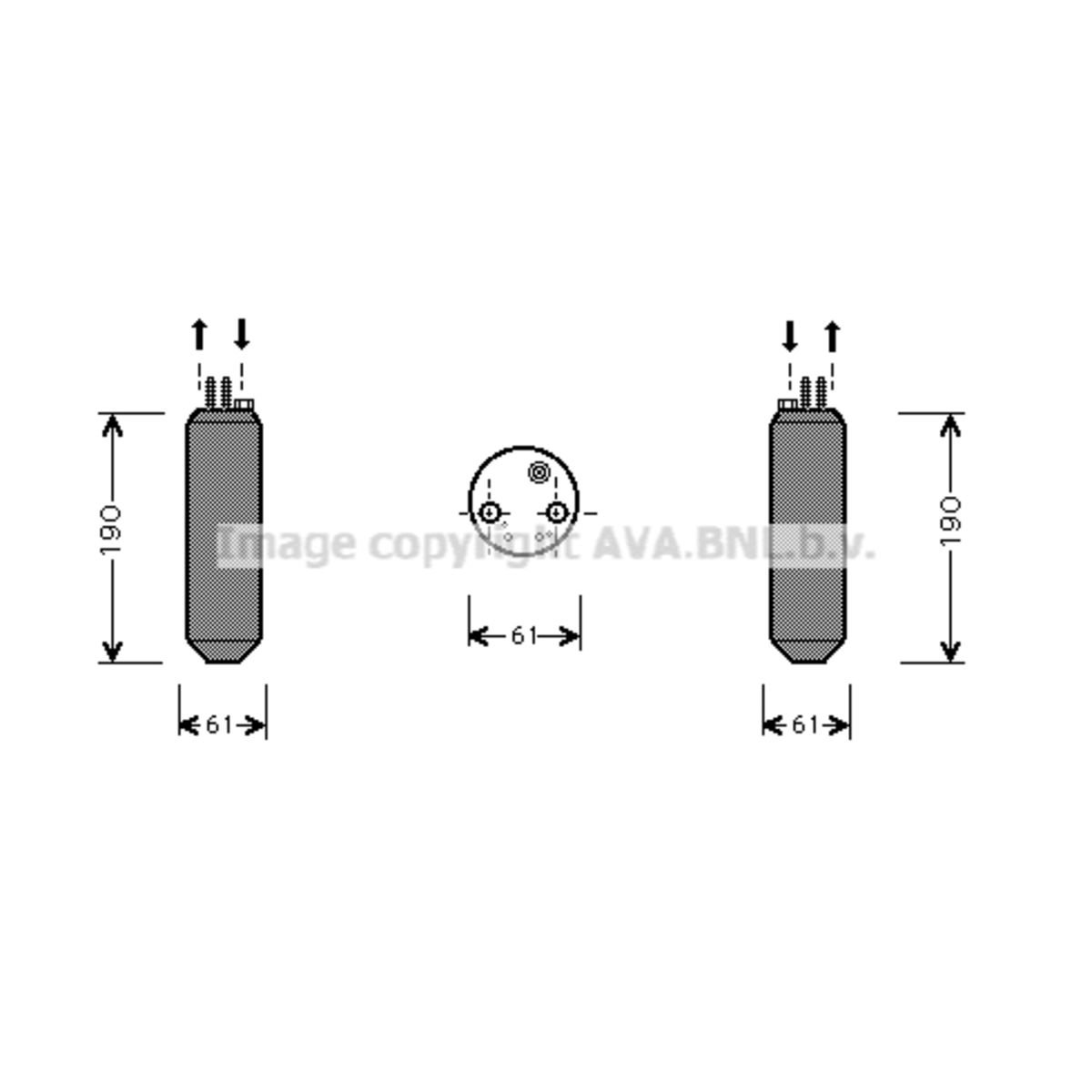 Kuivain, ilmastointilaite AVA COOLING SYSTEMS HYD080