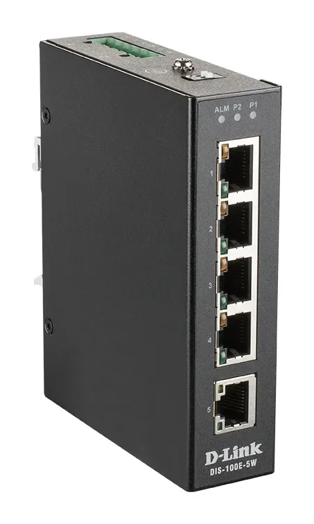 D-link Dis-100e-5w 5-port Industrial Switch