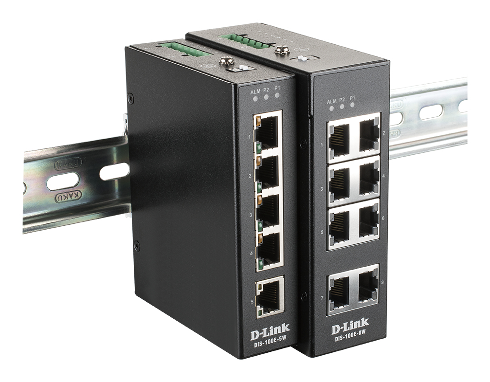 D-link Dis-100e-5w 5-port Industrial Switch