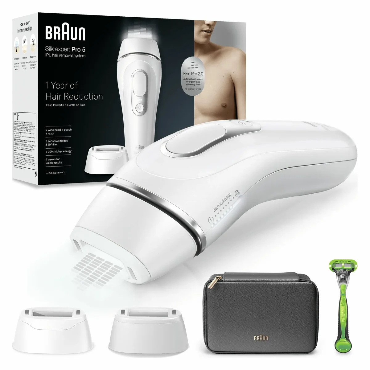 Braun PL5145 Silk-expert Pro 5 IPL -hoitolaite