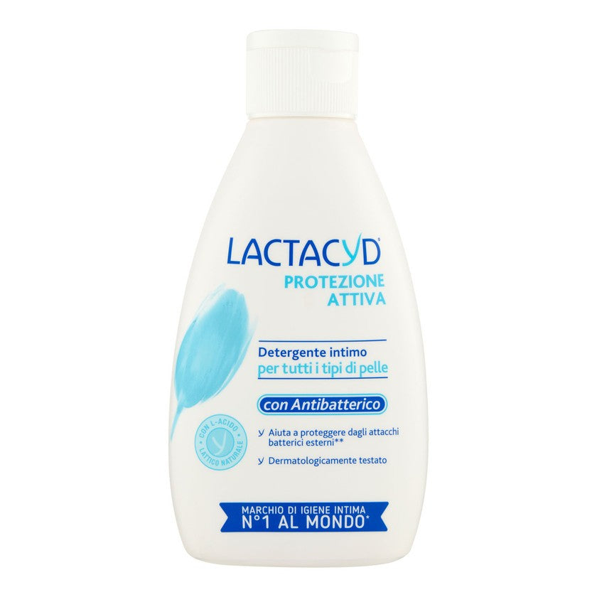 Lactacyd Intiimipuhdistusaine Aktiivisella Suojalla Antibakteerinen 200 ml