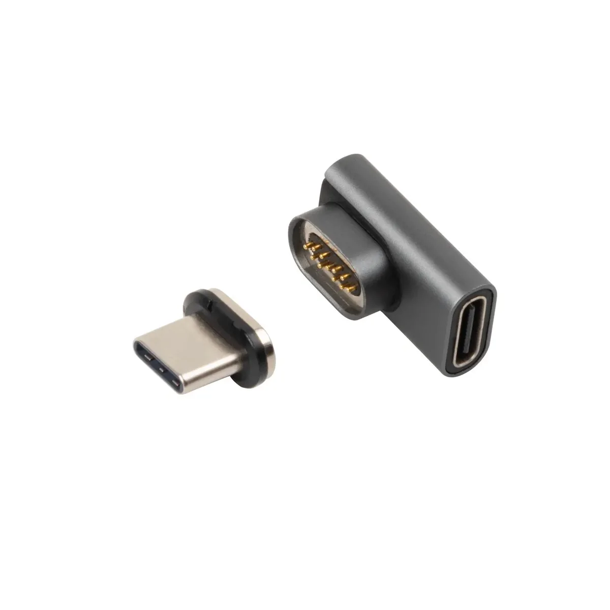MICROCONNECT USB3.1CCMF-MAGNETIC - Magneettinen USB-C-sovitin, Musta