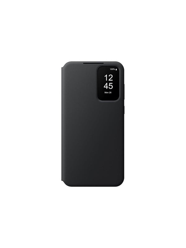 Samsung Galaxy A55 Smart View Wallet suojakuori, musta