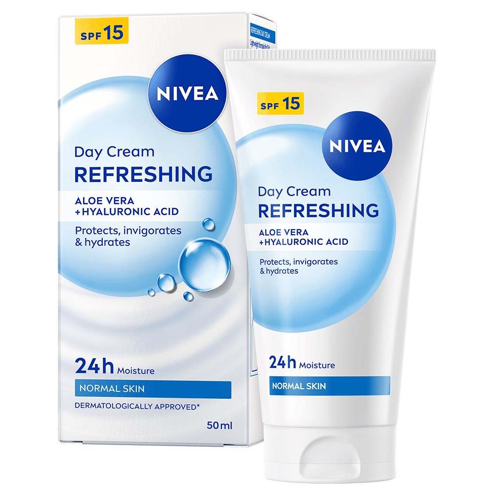 Nivea Refreshing Day Cream Tube - 50 ml