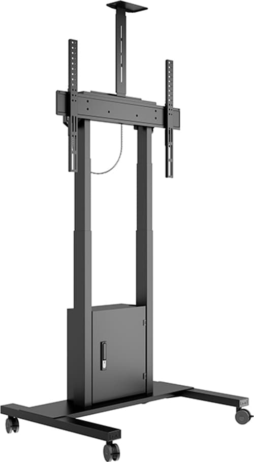 Multibrackets M Motorized Floorstand 2 Lcd 120kg Musta