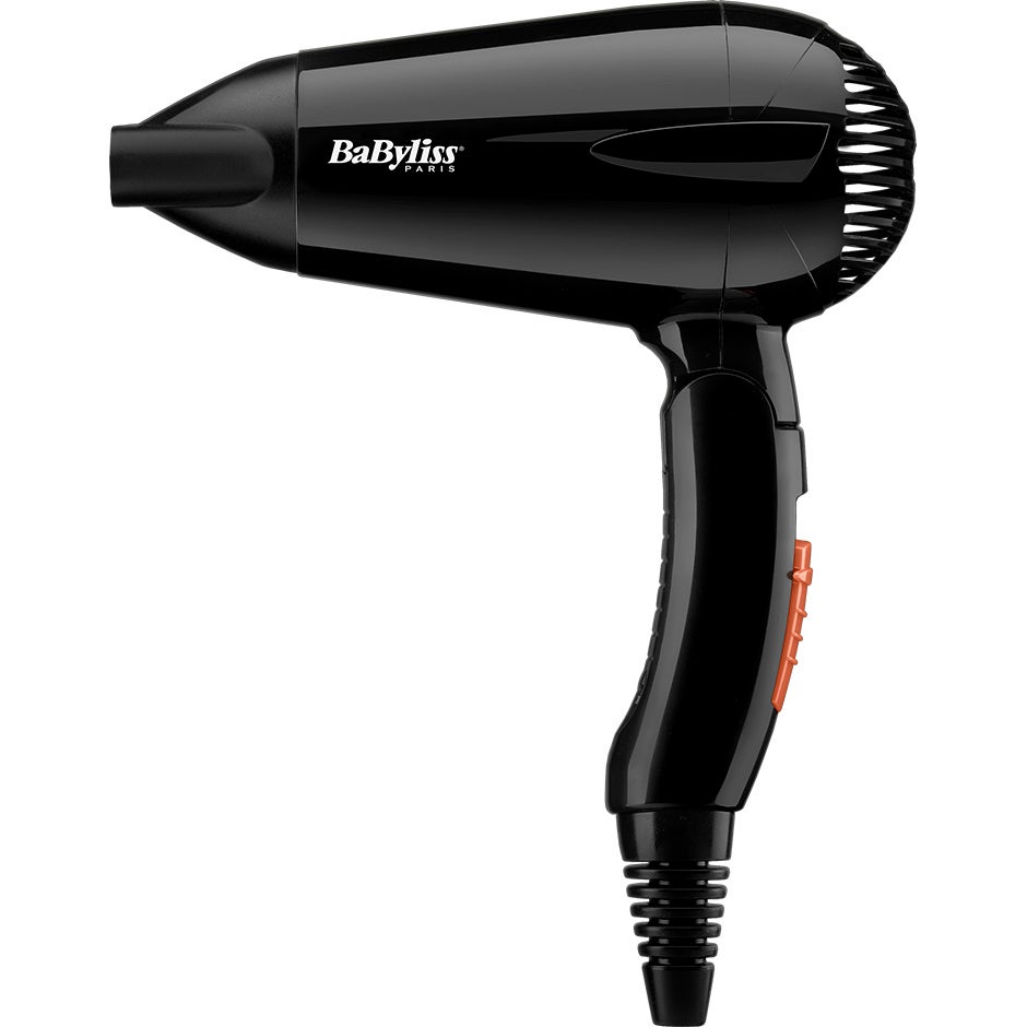 Babyliss 5344E Travel Dry, 2000 W -hiustenkuivaaja, musta