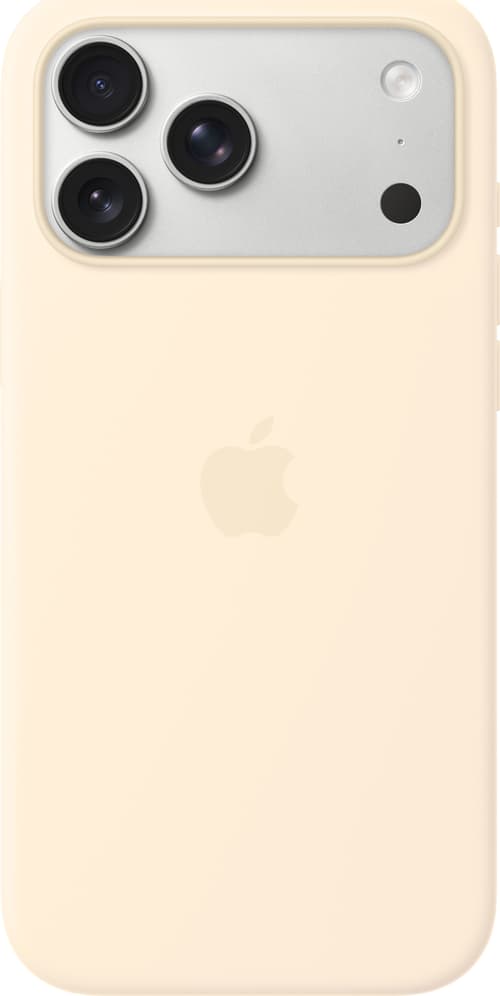 Apple iPhone 17 Pro Max Silicone Case with MagSafe - Vanilla
