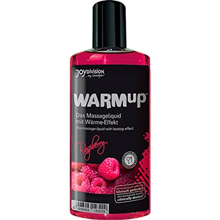 Joydivision Warm-up Massage Oil Raspberry 150ml Hierontaöljy Vadelma