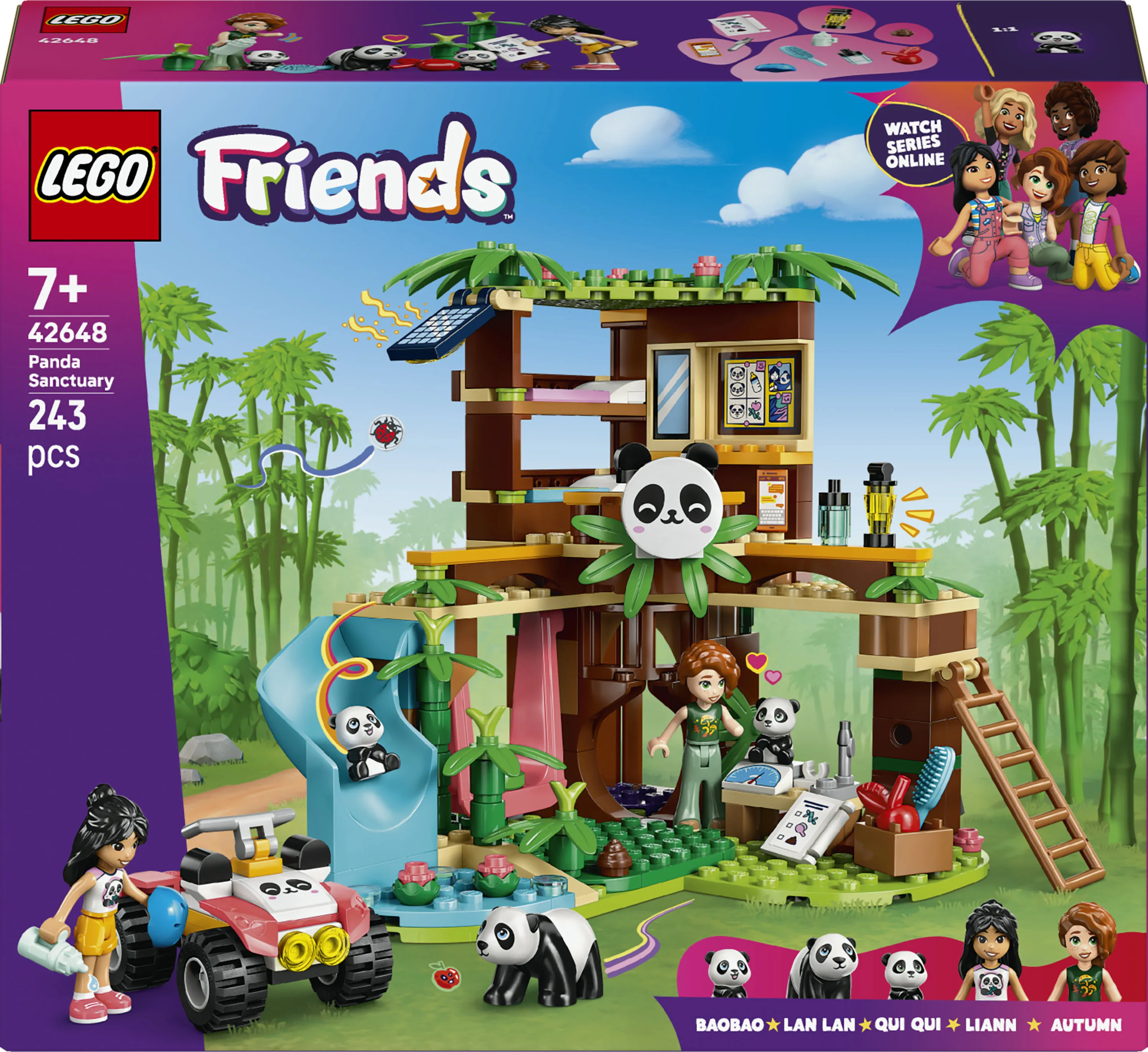 LEGO Friends 42648 Pandahoitola