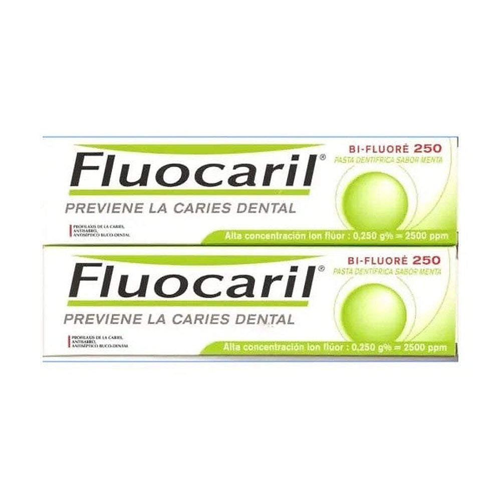 Fluocaril Mint Flavor hammastahna kariesta ehkäisevä 2x125ml