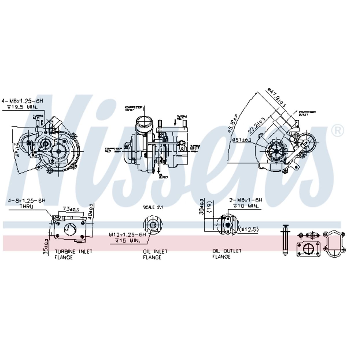 Turboahdin NISSENS 93158