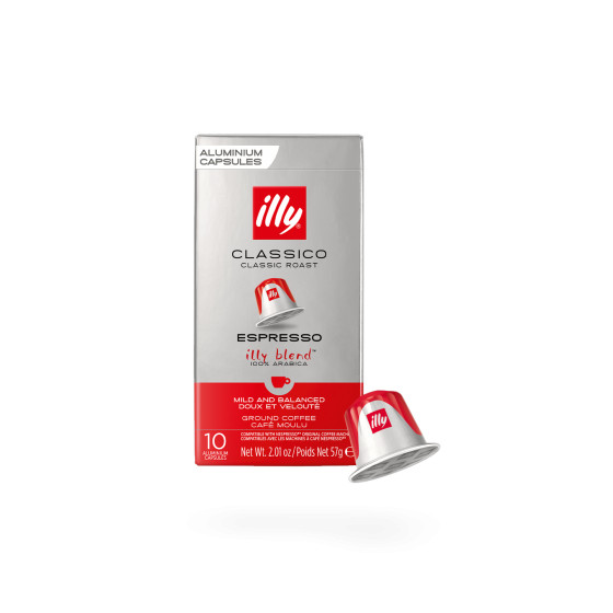 illy Nespresso Ground Classic Capsules - 10 pcs