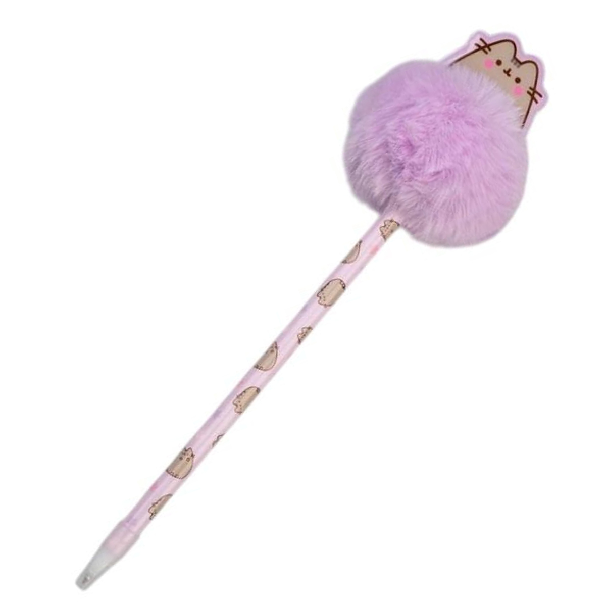 Kynä, jossa on pehmeä, erittäin pehmeä pomponi, 20 cm, tarkkuus ja eleganssi