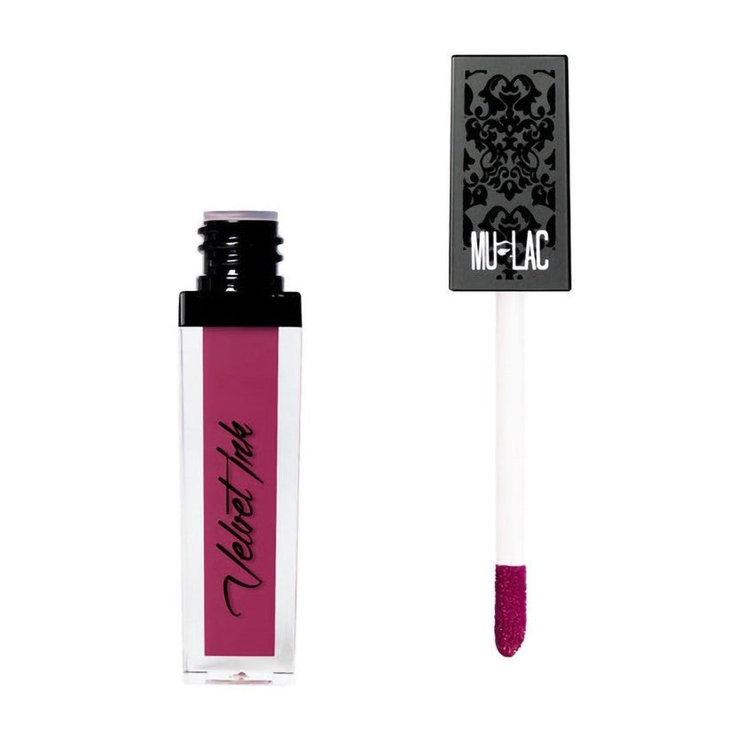 Mulac Cosmetics Nestemäinen Huulipuna Velvet Ink Mistress 37