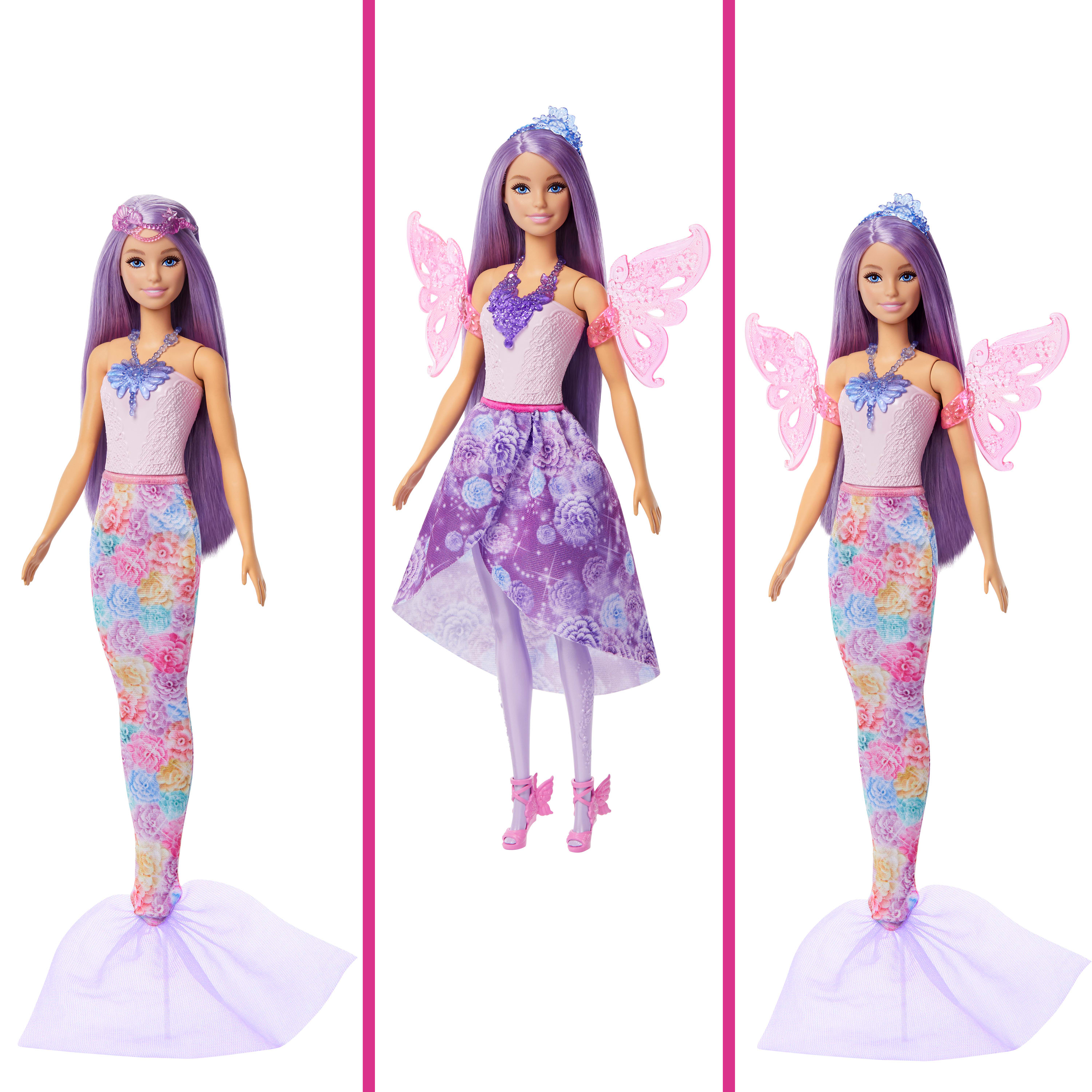 Barbie Fantasy Dress Up -Nukke