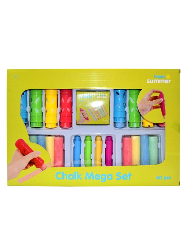 Happy Summer Chalk Mega Set 40 pcs