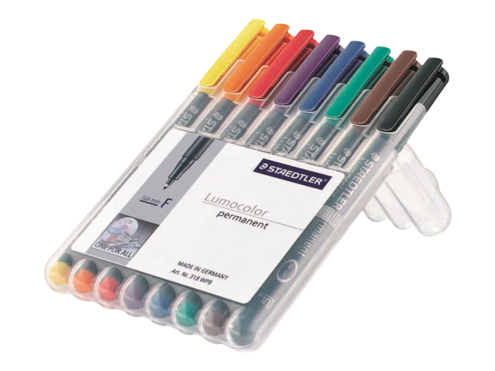 Staedtler Universal pen Lumocolor perm m 8pcs