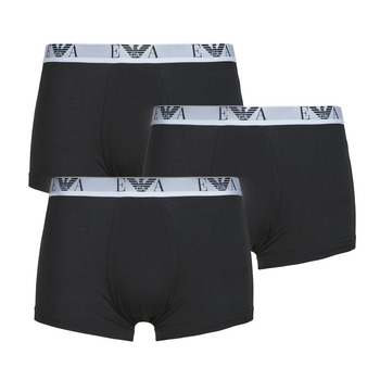 Emporio Armani Bokserishortsit  musta / valkoinen