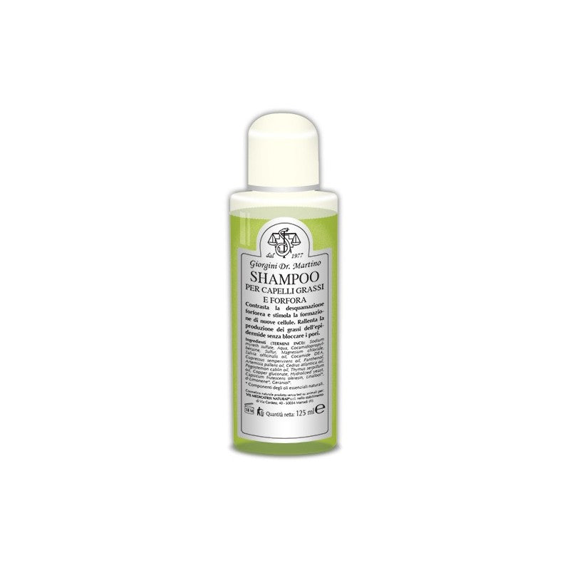 Dr Giorgini Shampoo Capelli Grassi Forfora 125 ml — Shampoo