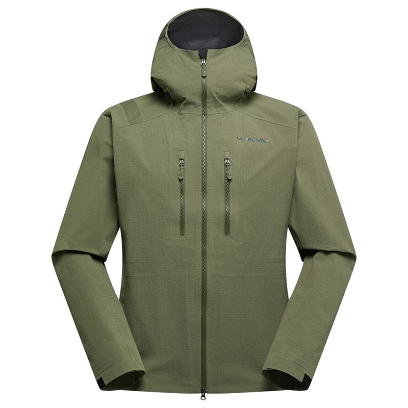 La Sportiva Helixir Shell Jkt M Cypress/Night Sky - M