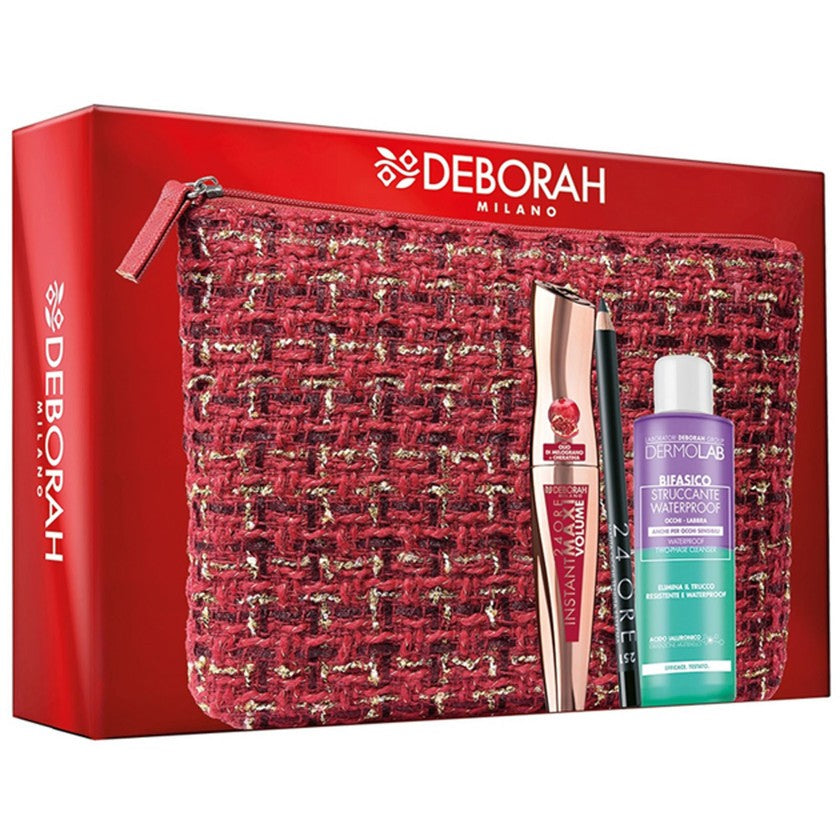 Deborah Vuorattu Punainen Clutch