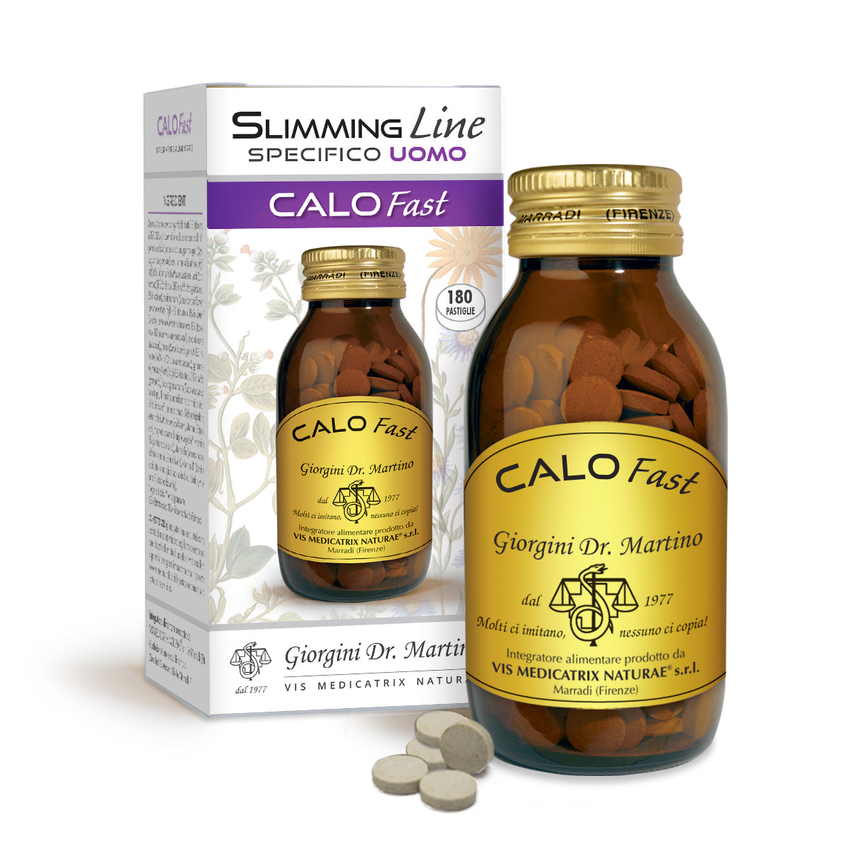 Dr Giorgini Calo Fast Uomo 72 g Pastiglie 400 Mg — Integratore