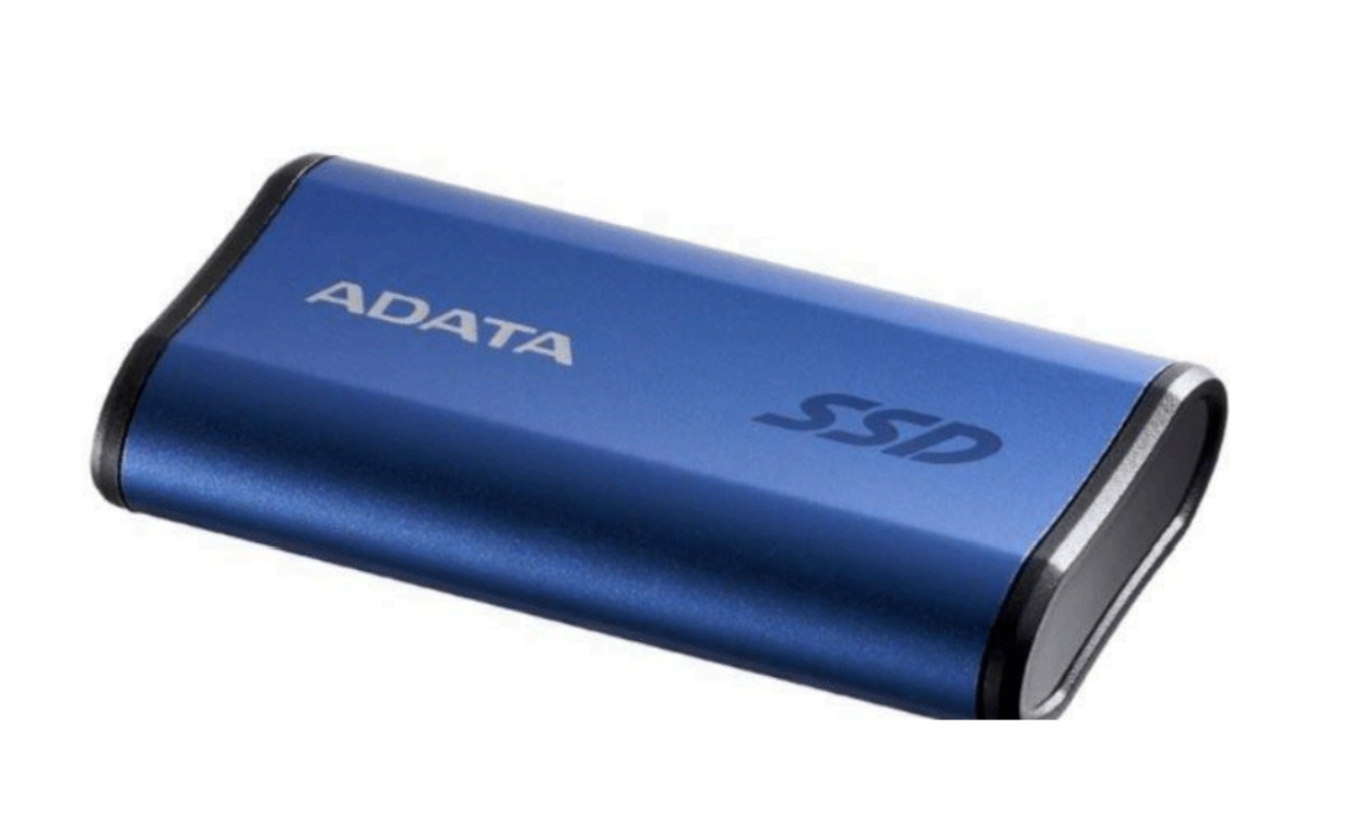 A-DATA SE880 500 Gt USB 3.2 Gen 2x2 (USB-C) -ulkoinen SSD, kannettava, pelikäyttöön, sininen