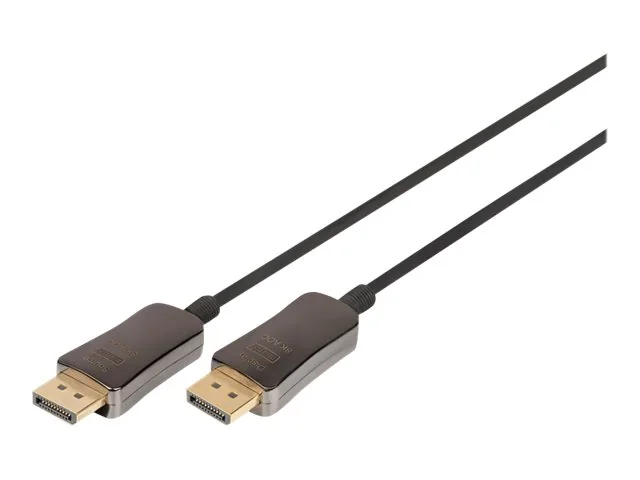 DIGITUS DisplayPort 8K AOC Hybrid Fiber Optic Cable - 15m