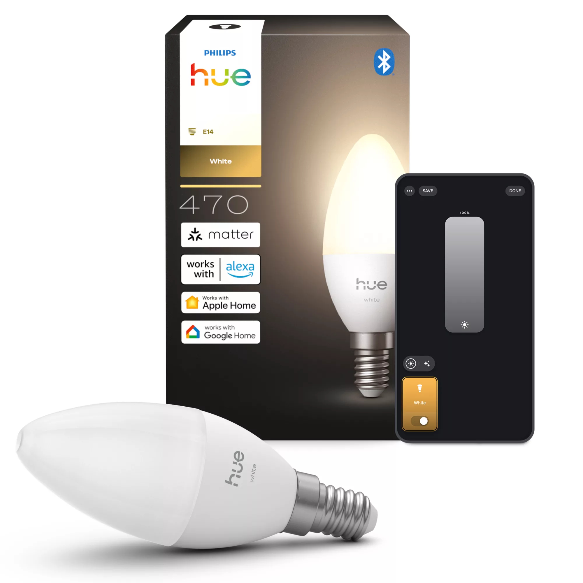 Philips Hue W B39 E14 EU 1p