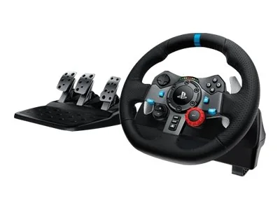 Logitech G29 Driving Force - Pyörä- ja poljinsarja - langallinen - Sony PlayStation 3:lle ja Sony PlayStation 4:lle