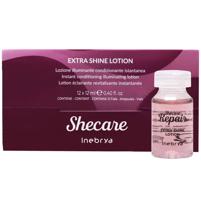 Inebrya extra shine lotion 12 ml x 12 kpl