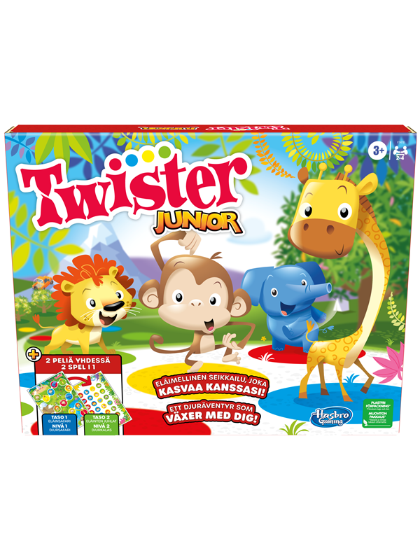 Hasbro Twister Junior -peli SE/FI